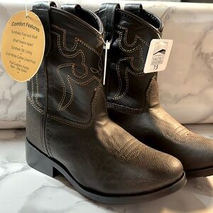 Smoky Mountain Toddler Boys Monterey Western Cowboy Boots Brown/Black